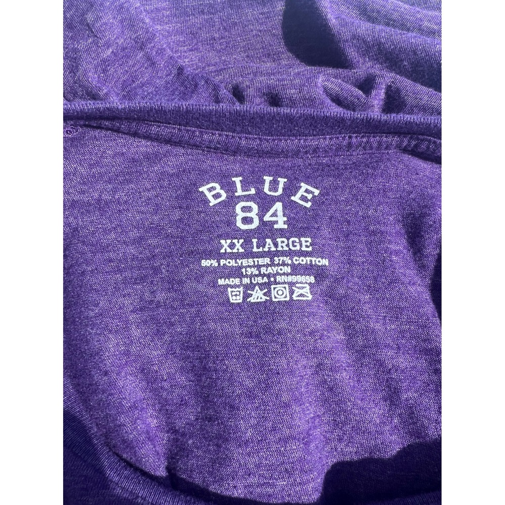 Minnesota State Mavericks T-Shirt Purple Heather Graphic Tee Mens XX Large - Picture 10 of 12